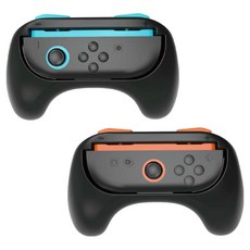 DAEHAN MOL Nintendo Switch 2 Joy-Con 2 控制器遊戲握把 2件組, 1套, 單一商品, 混合色