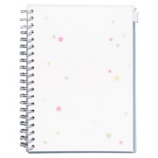 비온뒤 데코포켓 이형지 지퍼백 스티커북, 스타 더스트, 1개, 41매