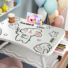 핫템온 간편한 다용도상 60 x 40 x 28 cm, 버블 토끼 서랍