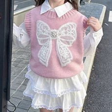 Arbe Shore 蝴蝶結針織背心