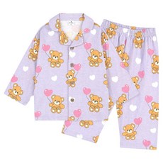 MilkBaby 신생아용 하트하트 파자마