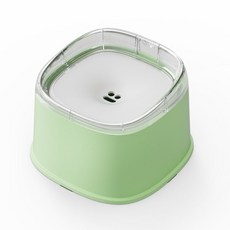 PASTEL PET 寵物表情浮動餵食器 均碼, 綠色, 1個