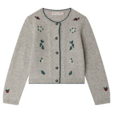 Bonpoint 羊毛開襟衫 W05GCAK00027