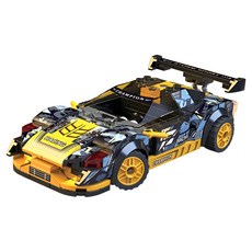 Zuanma Esmin汽車替換積木, 1個, 黑色