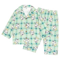 MilkBaby 아동용 새콤달콤 아기호랑이체크 파자마