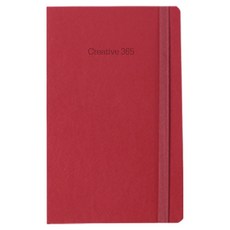 YANGJISA 2026 Creative365 復古週計畫 雙頁一週日誌 S, 紅色, 1個