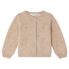 Bonpoint 新生兒款羊絨開襟衫 W05XCAK00005