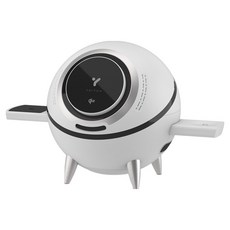 요이치 3in1 맥세이프 아이폰 갤럭시 Qi2 20W 고속 무선충전기, 화이트, 1개