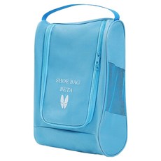 Geuraedada 足球鞋收納包, 1個, 網眼藍