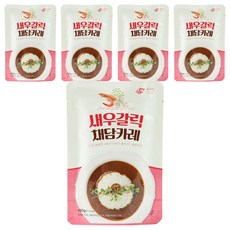 Sunsuram 香蒜鮮蝦蔬菜咖哩, 160g, 5個