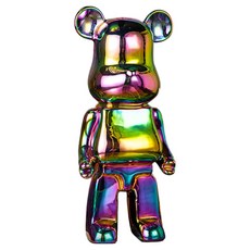 ARTJOY Lumi Bear 存錢筒 Bearbrick 20公分, 1個, 彩虹