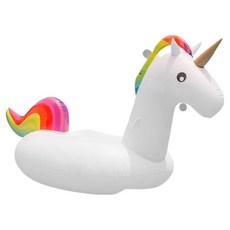 造型浮床/浮排 275 x 140 x 120cm, 1個, 七彩獨角獸