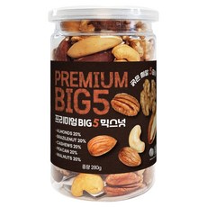 Nuts Factory 頂級5種綜合堅果, 1個, 280g