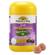 Nature's Way 兒童維他命軟糖 綜合維他命, 60片, 1個