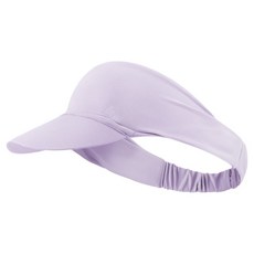 Baide 強效遮陽日常款可調節尺寸運動空頂帽, 1個, 簡約紫丁香色