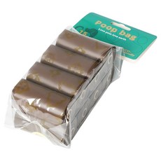 Green Hug 狗狗咖啡香便便袋 拾便器 排便袋, 1個, 120入, 混合顏色