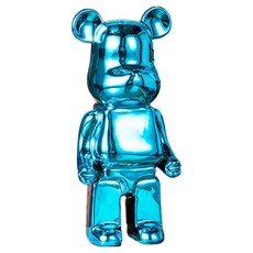 ARTJOY Lumi 熊存錢筒 Bearbrick 28cm, 1個, 淺藍色