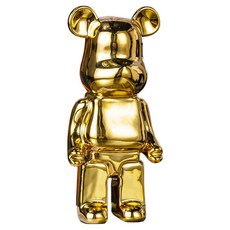 ARTJOY Lumi 熊存錢筒 Bearbrick 28cm, 1個, 金色