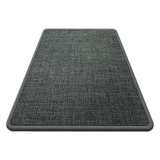 LZQ 亞麻編織矽藻泥吸水地墊/浴室地墊/雙面防滑地墊/玄關腳踏墊/地毯 廚房 客廳 臥室, 貝母深灰