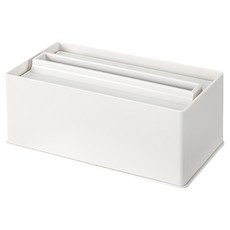 上手家居 升降面紙盒 衛生紙盒/衛生紙架/紙巾架/紙巾盒, 1個, 白色