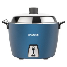 TATUNG 大同 不鏽鋼電鍋 11人用 全配加深版, 夜幕藍, TAC-11L-HB