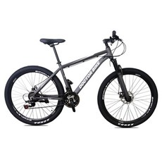 닥터바이크 B-27 ROCKET MTB 알루미늄 디스크 브레이크 14.7kg 신장165~185cm 방문설치, 멧그레이, 170cm, 1개
