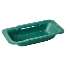 Dr.HOWS 每日折疊式水槽碗盤瀝水架 1層, 顏色:綠色, 綠色