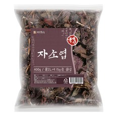 건강중심 국산 말린 자소엽 차조기잎 차, 400g, 1개