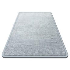 LZQ 亞麻編織矽藻泥吸水地墊/浴室地墊/雙面防滑地墊/玄關腳踏墊/地毯 廚房 客廳 臥室, 海霧藍