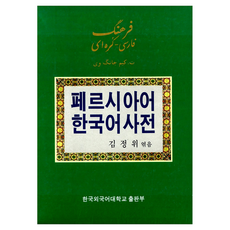 波斯語韓語詞典, 金正煒, 韓國外國語大學出版部