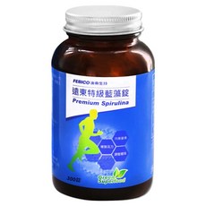 FEBICO 遠東生技 特級藍藻錠 200mg 300顆, 60g, 1個