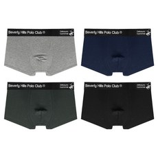 比佛利山莊 男士高級純棉四角褲 4件組