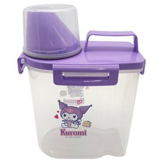 Sanrio 三麗鷗 雜糧杯壺組 酷洛米 1.8L, 1個, 紫色