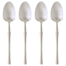 JUST HOME 凱恩斯 304不鏽鋼茶匙 7009-06A, 4個, 銀色