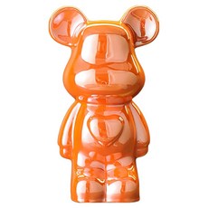 ARTJOY 愛心熊存錢筒 Bearbrick 中型, 1個, 橘色