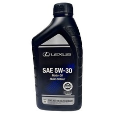 LEXUS 凌志 5W30 機油, 1個, 單一商品