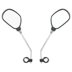 AU TECH 大型後照鏡, 2個, 黑色