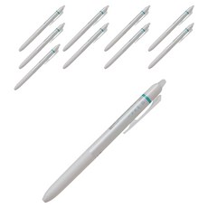 Pilot FRIXION WAI 按鍵魔擦筆 0.5mm, 綠松石, 10個