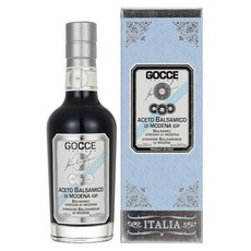 GocceItaliane 摩德納產巴薩米克醋 3獎牌 藍色, 1個, 250ml