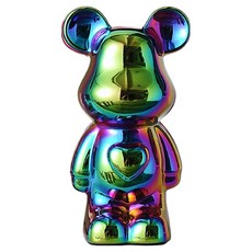 ARTJOY 愛心熊存錢筒 Bearbrick 中型, 1個, 彩虹