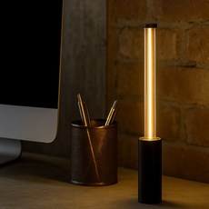 비츠조명 LED 라베리 충전식 무드등 스탠드 조명, 블랙