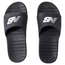 New Balance 男女款 100 D楦拖鞋 SUF100A1, 26cm, 黑色