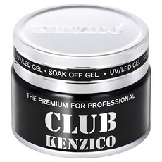 KENZICO 指甲透明凝膠, 1個, 25g, 透明凝膠