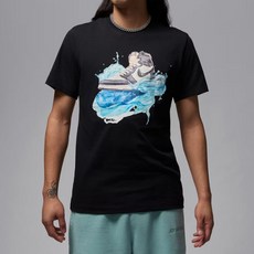 NIKE 耐吉 JORDAN 喬丹 男款 Flight Essential AJ1 短袖大學T IB3355-010