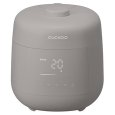 CUCKOO 福庫 Master Chef雙重壓力靜音都市6人用, CRP-UT0610FGG, 優雅灰