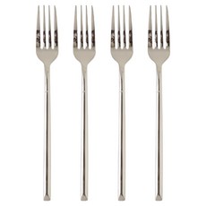 JUST HOME 騎士風格 304不鏽鋼餐叉 7007-03A, 4個, 銀色