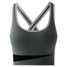 Twista 撞色運動內衣 健身 瑜珈 皮拉提斯無縫內衣式上衣