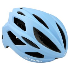 CORSA 自行車安全帽 S-375, 1個, 霧蝶藍