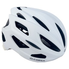 CORSA 自行車安全帽 S-375, 1個, 雪白色