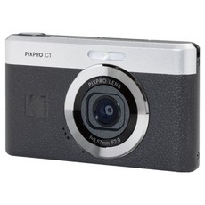 KODAK 柯達 原廠公司貨 口袋型 自拍翻轉螢幕 復古數位相機 1年保固 PIXPRO C1 黑色